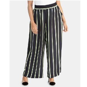 RACHEL RACHEL ROY Plus Size Goldie Striped Wide-leg Pants
